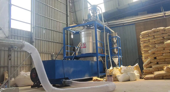 Produktion von Polystyronschaum aus EPS-Vor-Expander-Edelstahl