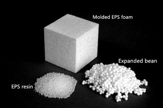 Unkompliziert trockene ausgedehnte Perlen Polystyrol Perlen Vor-Expander Maschine Perlen 0,34 ~ 3,2 mm