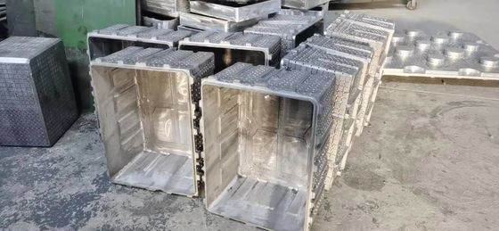 Individuelle EPS-Formen aus Aluminiumlegierung mit Lüftungs- und Kühlsystemen für Schaumstoffprodukte