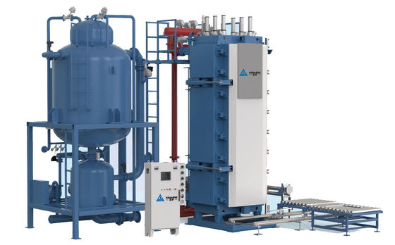 Anpassbare Kühlverhärtung EPS Block Automatische Formmaschine