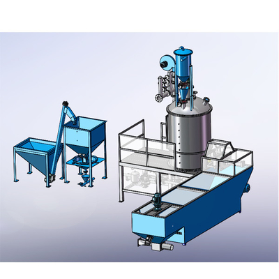 Hocheffiziente Eps-Vor-Expander-Maschine Produktion Flammschutz-Polystyrol-Perlen