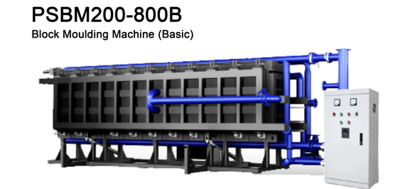 Computergestützte vollautomatische EPS-Blockformmaschine für Fisch-Gemüseboxen