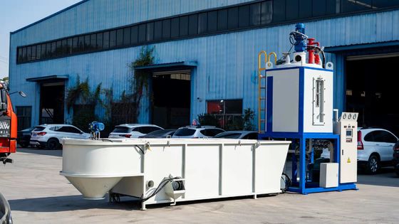 EPS EPU Schaumfördermaschine mit Fluidisiertem Trockenbett Aussohle aus China